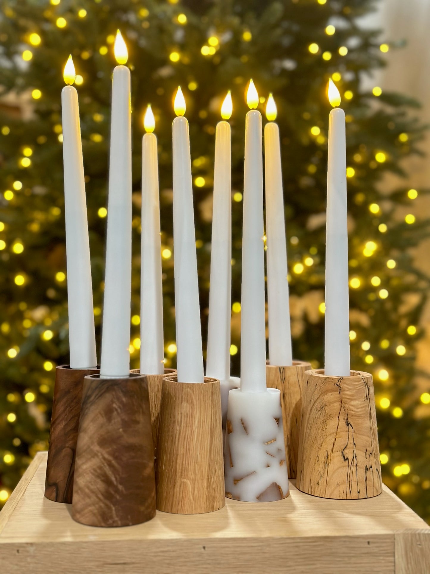 Tapered Candle Holders Set